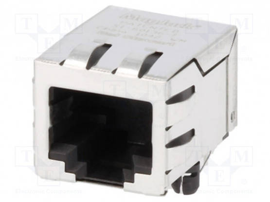 LIITIN: RJ45 - PISTORASIA - PIN: 8 - SUOJATTU,EROTUSMUUNTAJAN - 8P8C - RJ liittimet - SI-60136-F - 1