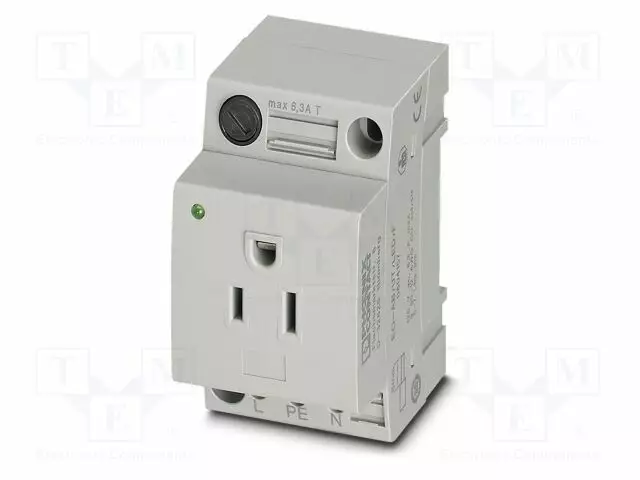 KOJELIITIN RUNKO NAARAS - 6A - PIN: 3 - DIN-KISKOLLE - Kiskoliittimet - EO-ABUTLEDF - 1