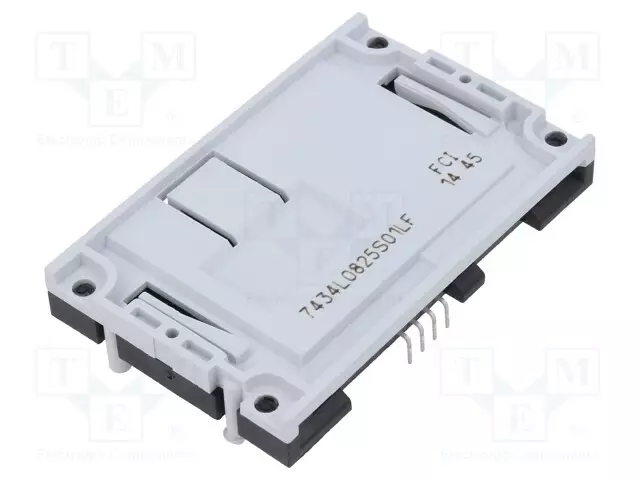LIITIN: KORTTEJA VARTEN - SMART CARD - PUSH-PULL - THT - PCB - KULLATTU - Korttiliittimet - 7434L0825S01LF - 1