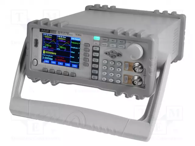 FUNKTIOGENERAATTORI, VAPAASTI MÄÄRIT - 15MHZ - CH: 2 - Funktiogeneraattorit ja taajuuslaskimet - AX-DG1015AF - 1