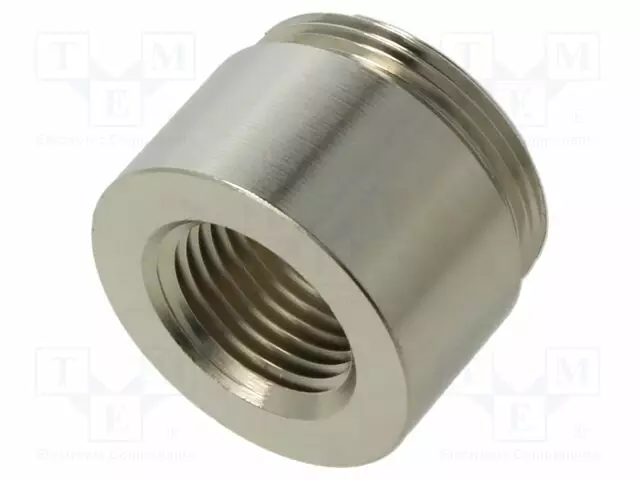 KIERREADAPTERI - NPT 1/2" - M32 - MESSINKI - NIKKELI - SKINDICHT® - Läpivientikappaleiden kierreadapterit - LP-54020140LF - 1