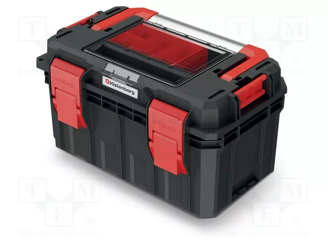 LAATIKKO - TYÖKALU-MUSTA - POLYMEERI - S BLOCK ALU LOG - IP55 - Työkalulaukut ja säilytyslokerot - KXSA4530F - 1