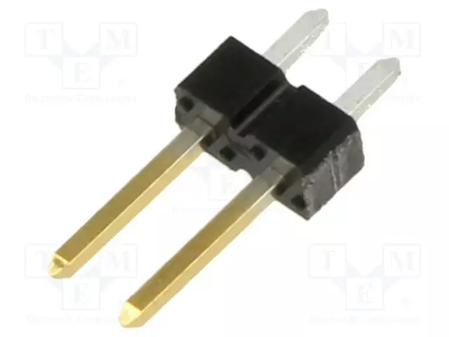PIIKKIRIMALIITIN - PIN-LIITIN - UROS - PIN: 2 - THT - BERGSTIK - SUORA - 2,54MM - Piikkirimaliittimet - 77311-101-02LF - 1