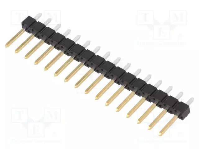 LIITIN: PIN - PIN-LIITIN - UROS - PIN: 16 - THT - BERGSTIK II - SUORA - Piikkirimaliittimet - 68000-216HLF - 1