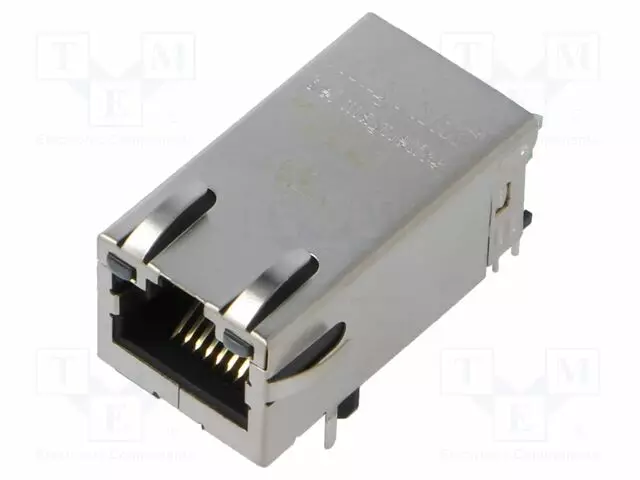 LIITIN: RJ45 - PISTORASIA - PIN: 8 - CAT: 5E - SUOJATTU - 8P8C - THT - RJ liittimet - 0826-1G1T-23-F - 1