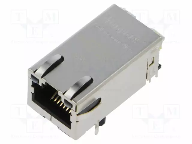 LIITIN: RJ45 - PISTORASIA - PIN: 8 - CAT: 5E - SUOJATTU,POE - 8P8C - THT - RJ liittimet - 0826-1X1T-M1-F - 1