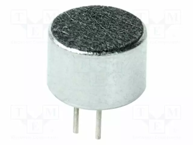 MIKROFONI - ELEKTREETTI-20HZ÷20KHZ - 1KOHM - -44DB - Ø9,4X6,5MM - 500UA - Mikrofonit ja -tarvikkeet - CMB-6544PF - 1
