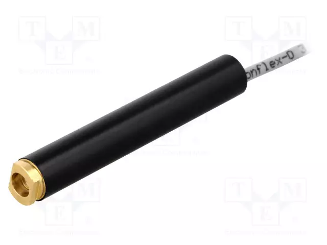 LASERMODUULI - 10MW - VIHREÄ - PISTE - 520NM - 10÷30VDC - 30÷150MA - Lasermodulit - FP-D-520-10-C-F - 1