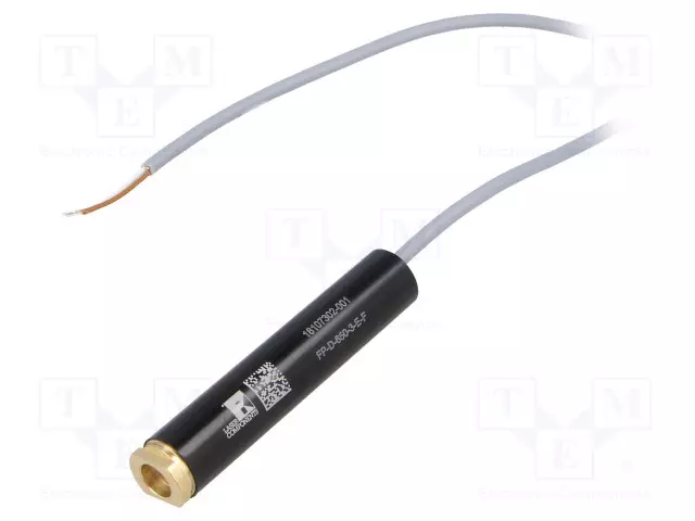 LASERMODUULI - 3MW - PUNAINEN - ELLIPSI - 650NM - 4,5÷6VDC - 30÷150MA - Lasermodulit - FP-D-650-3-E-F - 1