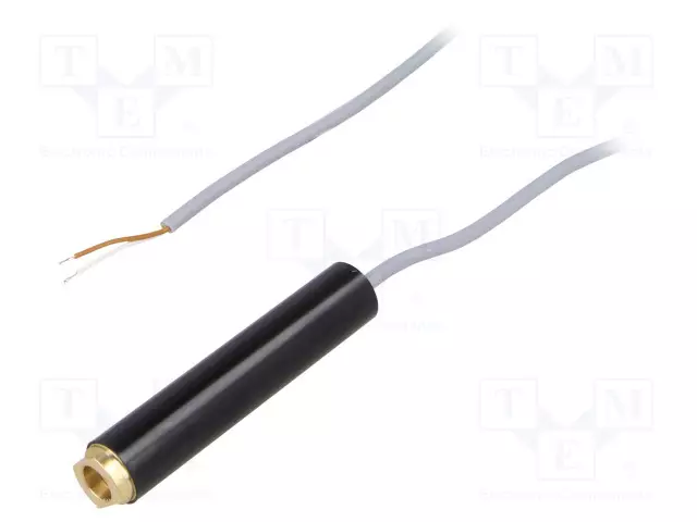 LASERMODUULI - 8MW - PUNAINEN - PISTE - 635NM - 4,5÷6VDC - 30÷150MA - Lasermodulit - FP-D-635-8-C-F - 1