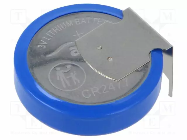 PARISTO: LITIUM - CR2477,NAPPIPARISTO - 3V - 1000MAH - Ø24,5X7,7MM - Alkaliparistot - BAT-CR2477HT-NRHLF - 1