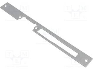 ETUPELTI - SÄHKÖMAGNEETTISTA LUKKOA VARTEN - HARMAA - TERÄS - Sähkölukot - LOC-908G - 1