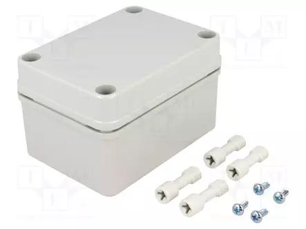 ASENNUSKOTELO - X: 80MM - Y: 110MM - Z: 65MM - PICCOLO - ABS - Yleiskäyttöiset kotelot - ABSB65G - 1