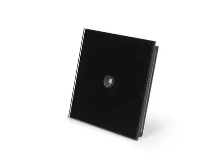 Edge Lit control module with motion and twilight sensor, black glossy - Taloautomaatio - VMBELPIR-BG - 1