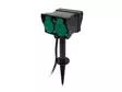 2-WAY GARDEN SOCKET WITH TIMER - FOR OUTDOOR USE - SCHUKO - Jatkojohdot ja -haaroittimet - EG2WTM-G - 3