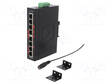 ETHERNET KYTKIN - PORTTIEN LUKU: 8 - 12÷48VDC - RJ45 - Teollisuusverkot - LNX-800AG - 1