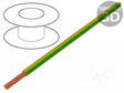 JOHTO - LIFY - 1X6MM2 - CU - PVC - KELTAINEN-VIHREÄ - 450V,750V - Mittausjohdot - LIFY-6.00MM2-GG - 1