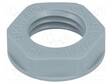 MUTTERI - M12 - POLYAMIDI - UL94V-2 - 17MM - HARMAA - KIERRE: METRINEN - Läpivientikappaleiden mutterit - SKINTOP-N12G - 1