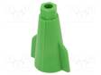 PIKALIITIN - 41A - 400V - RUUVAUS-VIHREÄ - 1÷6MM2 - QUICK SPLICE - WAGO ja muut pikaliittimet - ZSE1-1.06.0G - 1