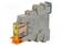 RELE: LIITÄNTÄ - DPDT - UKELAN: 24VDC - 6A - 6A/250VAC - 6A/250VDC - Elektromagneettiset relesarjat - PLC-RPT-242X21FG - 1