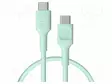 KAAPELI - USB 2.0 - USB C PISTOKE,MOLEMMIN PUOLIN - 0,3M - VIHREÄ - USB kaapelit ja adapterit - GC-KABGC100PF30MG - 1