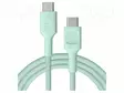 KAAPELI - USB 2.0 - USB C PISTOKE,MOLEMMIN PUOLIN - 2M - VIHREÄ - 100W - USB kaapelit ja adapterit - GC-KABGC100PS200MG - 1