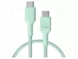 KAAPELI - USB 2.0 - USB C PISTOKE,MOLEMMIN PUOLIN - 0,3M - VIHREÄ - USB kaapelit ja adapterit - GC-KABGC100PS30MG - 1