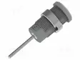 LABORATORY CONNECTOR: 4MM BANANA - SOCKET - GREY - NICKEL PLATED - Banaanijatkoliittimet - PJP3269-C-G - 1