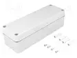 ASENNUSKOTELO - X: 80MM - Y: 230MM - Z: 65MM - PICCOLO - ABS - Yleiskäyttöiset kotelot - ABSF65G - 1