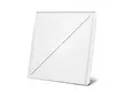 Edge-Lit control module with 2 touch keys - glossy pure white - Taloautomaatio - VMBEL2-PG - 1