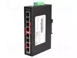 ETHERNET KYTKIN - PORTTIEN LUKU: 8 - 12÷48VDC - RJ45 - Teollisuusverkot - LNX-800AG - 2