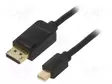 KAAPELI - DISPLAYPORT-PISTOKE,MINI DISPLAYPORT-PISTOKE - PVC - HDMI, DVI, DisplayPort johdot - HAABG - 1