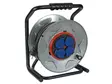 PROFESSIONAL NEOPRENE CABLE REEL WITH ANTI-TWIST SYSTEM - 40 m - 3G2.5 - 4 SOCKETS - GERMAN SOCKET - Johtokelat - ECR40NP25A-G - 1