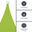 SHADE SAIL - RECTANGULAR - 2 x 3 m - COLOUR: LIME GREEN - Piha ja terassikalusteet - GSS4320LG - 4