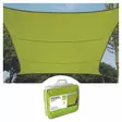 SHADE SAIL - SQUARE - 3.6 x 3.6 m - COLOUR: LIME GREEN - Piha ja terassikalusteet - GSS4360LG - 1