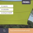 SHADE SAIL - SQUARE - 3.6 x 3.6 m - COLOUR: LIME GREEN - Piha ja terassikalusteet - GSS4360LG - 2