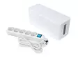 SOCKET OUTLET WITH CABLE ORGANIZER - 5 SOCKETS - SCHUKO - Jatkojohdot ja -haaroittimet - EB5WSWOG - 1