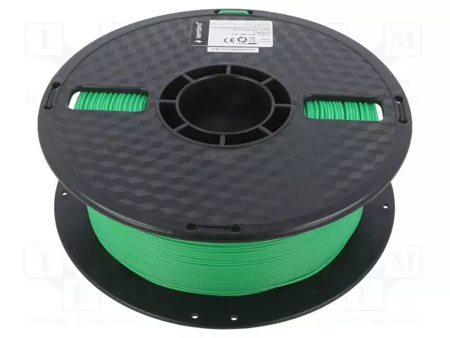 3D FILAMENTTI PLA - 1,75MM - VIHREÄ - 190÷220°C - 1KG - 3D Filamentit - 3DP-PLA1.75-01-G - 1