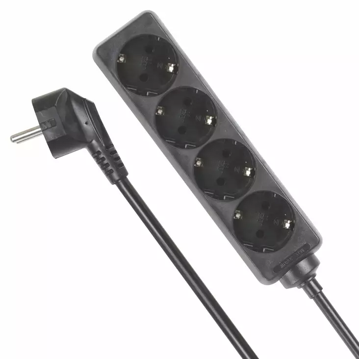 4-WAY SOCKET-OUTLET - Jatkojohdot ja -haaroittimet - EB4BL-G - 1