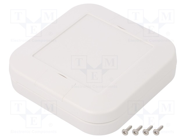 ASENNUSKOTELO - X: 100MM - Y: 100MM - Z: 25MM - WP - ASA - IP67 - Yleiskäyttöiset kotelot - TKC-WP10-10-3G - 1