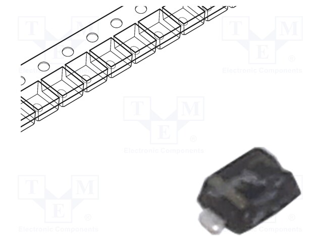TVS DIODI - 0,3W - 5÷7V - SOD923 - RULLA,TEIPPI - ESD - Diodit - ESD9B3.3ST5G - 1