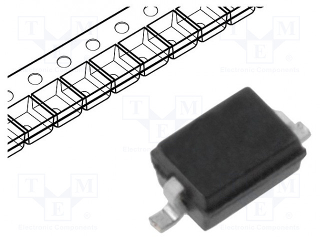 DIODI: TVS - 0,3W - 7V - SOD323 - RULLA,TEIPPI - CH: 1 - ESD - Diodit - ESD7371HT1G - 1