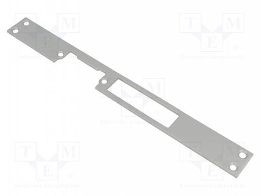 ETUPELTI - SÄHKÖMAGNEETTISTA LUKKOA VARTEN - HARMAA - TERÄS - Sähkölukot - LOC-906G - 1