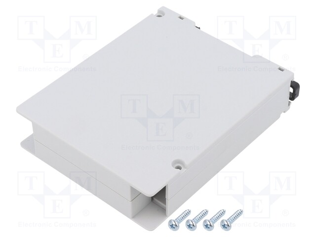KOTELO: DIN-KISKOLLE - Y: 80MM - X: 17,7MM - Z: 103MM - ABS - HARMA - DIN kiskokotelot - KM-324G - 1