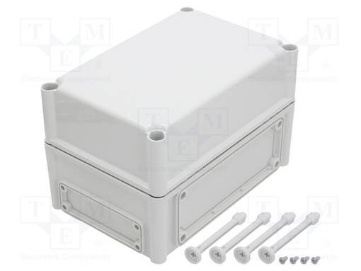 SEINÄASENNUSKOTELO - X: 190MM - Y: 280MM - Z: 180MM - EK - POLYKARBONAATTI - Seinään asennettavat kotelot - EKJB180G - 1