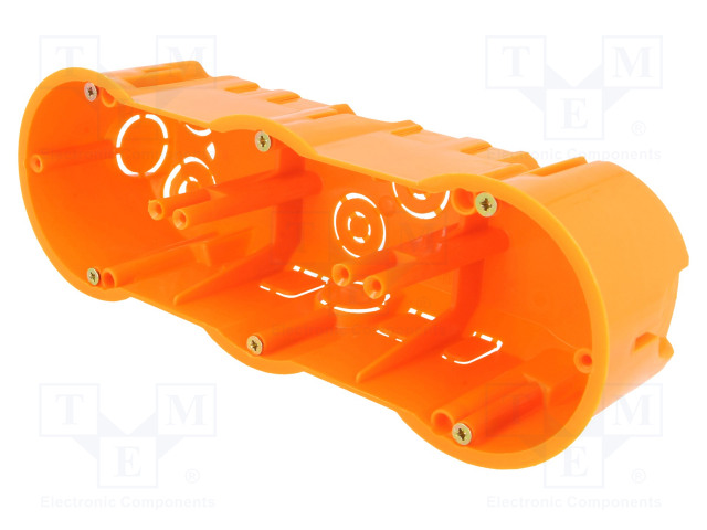 KYTKENTÄRASIA - X: 60MM - Y: 204MM - Z: 60MM - RAPPAUSALAINEN - Kytkentärasiat - PW-A.0043WPG - 1