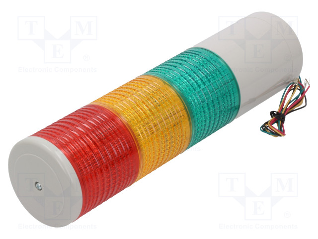 PINOTTAVA MERKKIVALO - PUNAINEN/ORANSSINKELTAINENNVÄRINEN/VIHREÄ - LED - Teollisuuden merkinantolaitteet - ST80ML324RAG - 1