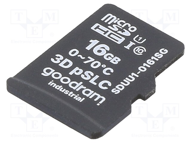 MUISTIKORTTI - TEOLLISUUS-3D PSLC,MICROSD - UHS I U1 - 16GB - Muistikortit - SDUU1-0161SG - 1