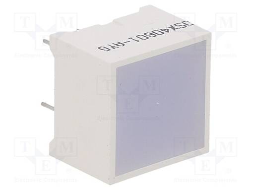 NÄYTTÖ: LED - TANKO - KELTA-VIHREÄ - 35MCD - 15X15MM - 1,8÷2,5V - ErikoisLEDit - OSX40601-AYG - 1