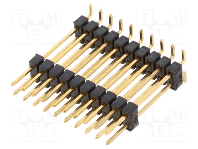 LIITIN: PIN - PIN-LIITIN - UROS - PIN: 20 - SMT - 3A - 250V - SL 16 SMD - 2X10 - Piikkirimaliittimet - SL16SMD182.20G - 1